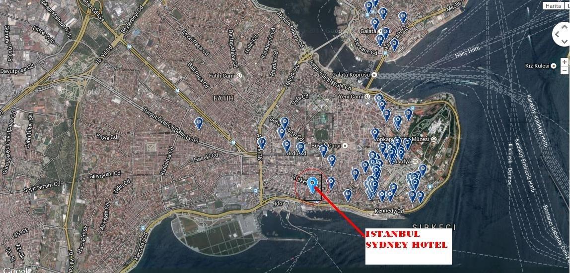 Istanbul Sydney Hotel Zewnętrze zdjęcie